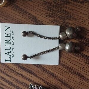 Ralph Lauren dangle pierced earrings